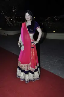 Arzoo Govitrikar at Amna Shariff's Wedding Reception