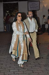 Ila Arun was at Farooq Shaikh's Condolence Meeting