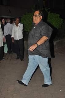 Satish Kaushik was seen at Farooq Shaikh's Condolence Meeting