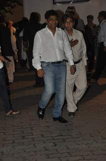 Johny Lever at Farooq Shaikh's Condolence Meeting