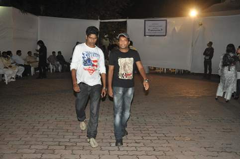 Sunil Pal at Farooq Shaikh's Condolence Meeting