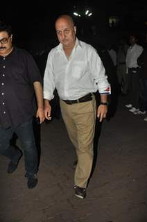 Anupam Kher was at Farooq Shaikh's Condolence Meeting