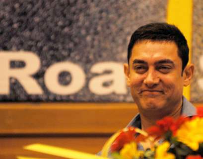 Aamir Khan at the road safety seminar