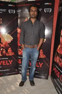Nawazuddin Siddiqui at the Media Interaction of Miss Lovely