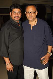 Rajan Shahi and Alok Nath at the get together for Aur Pyar Ho Gaya