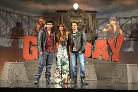 Arjun Kapoor, Priyanka Chopra and Ranveer Singh at Gunday - Music Launch