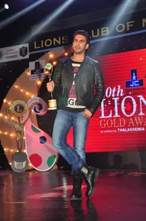 Ranveer Singh at the 20th Lions Gold Awards