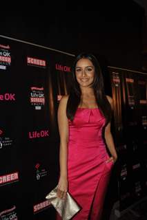 Shraddha Kapoor was seen at the 'Life Ok Screen Awards' Nomination Party