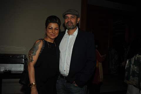 Hard Kaur and Atul Agnihotri at the 'Life Ok Screen Awards' Nomination Party