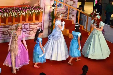 Disney Princesses meet Indian celebrities