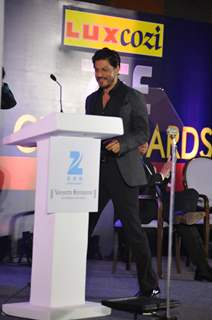 Shahrukh Khan at the Press conference to announce Zee Cine Awards 2014