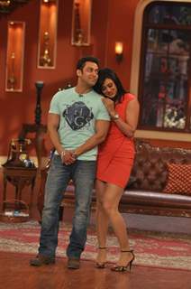 Salman Khan and Shweta Tiwari on Comedy Night With Kapil