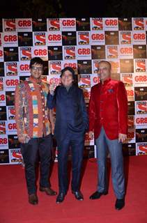 Javed Jaffrey, Naved Jaffery and Jagdeep at SAB Ke Satrangi Parivaar Awards