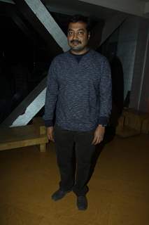 Anurag Kashyap was seen at the Special Screening Hollywood Film 'American Hustle'