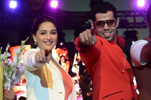 Madhuri Dixit at the 8th edition of Baqar Nasser's Spinnathon