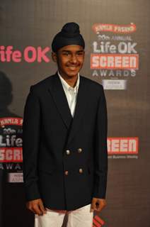 Japtej Singh at 20th Annual Life OK Screen Awards