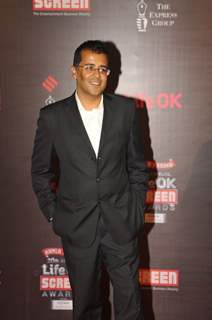 Chetan Bhagat was at the 20th Annual Life OK Screen Awards