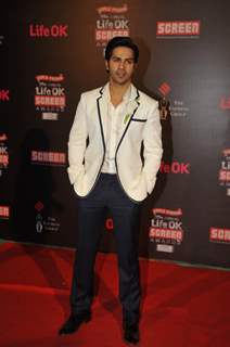 Varun Dhawan at the 20th Annual Life OK Screen Awards