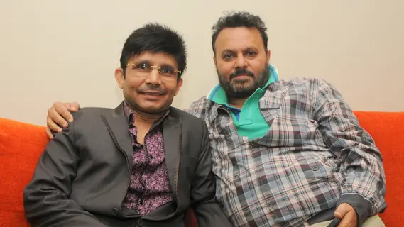 Anil Sharma at Kamaal. R. Khan's Birthday Bash