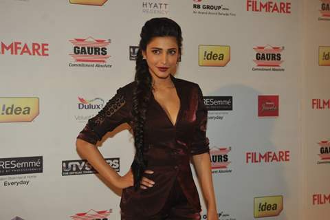 Shruti Haasan was seen at the 59th Idea Filmfare Pre Awards Party