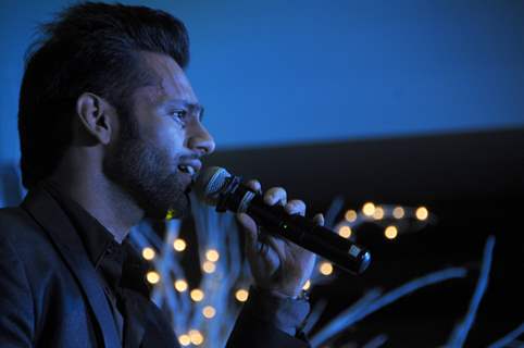 Rahul Vaidya was seen performing at the Music Mania Event