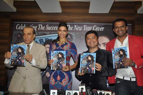 Deepika Padukone launches Stardust Magazine's 1st cover of 2014