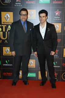 Ramesh Taurani and Girish Kumar at the 9th Star Guild Awards