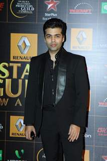 Karan Johar was at the 9th Star Guild Awards