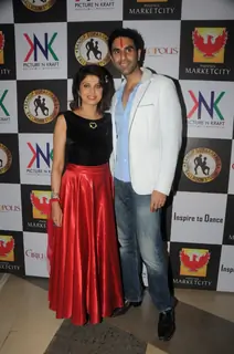 Sandip Soparrkar and Varsha Usgaonkar at the event