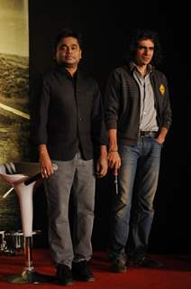 A.R. Rahman and Imtiaz Ali were seen at the Music Launch of 'Highway'