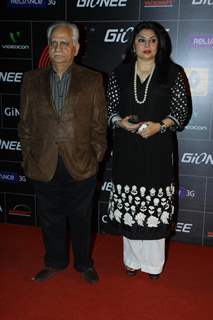 Ramesh Sippy and Kiran Juneja at Gima Awards 2013