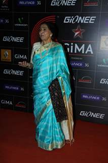 Asha Bhosle was at Gima Awards 2013