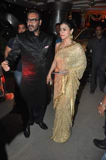 Kajol and Ajay Devgv were at Raghav Sachar & Amita Pathak Wedding