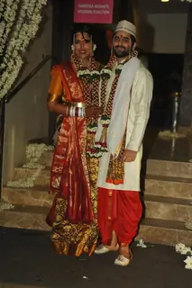 Sameera Reddy weds Akshay Warde