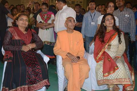 Juhi Chawla At Iskcon Festival