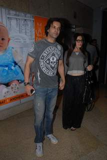 Aamir Ali and Sanjeeda Shaikh were seen at the Special Screening of Jai Ho