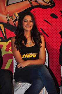 Nargis Fakri at the First Look of 'Main Tera Hero'