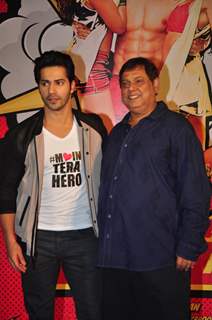 Varun and David Dhawan were at the First Look of 'Main Tera Hero'