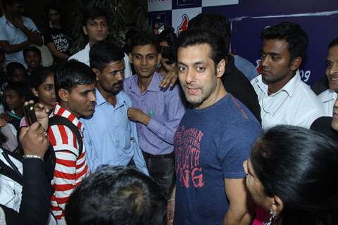 Salman Khan at the launch of Thumps Up & Being Human Foundation's Veer Campaign