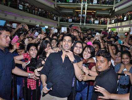 Sidharth Malhotra at the Promotions of Hasee Toh Phasee