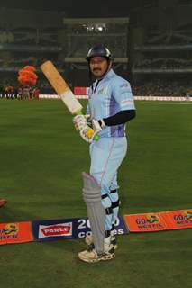 Manoj Tiwari gears up for the 1st CCL match