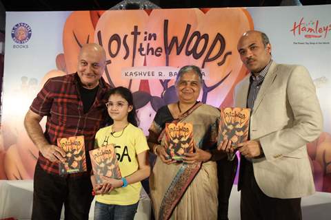 Kavshee R. Barjatya with Anupam Kher and Sooraj Barjatya at the Book Launch