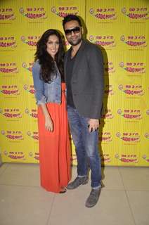 Preeti Desai and Abhay Deol at the Promotion of One By Two at Radio Mirchi