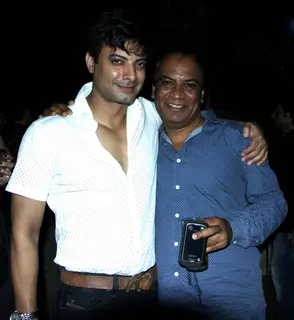 Rahul Bhat and Vipin Sharma were at the Birthday Party for Sudhir Mishra