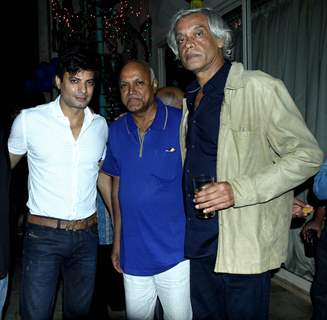 Rahul Bhat hosted a Birthday Party for Sudhir Mishra