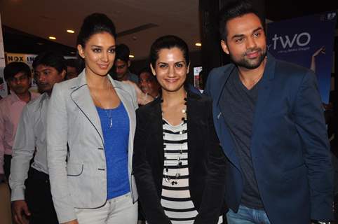 Preeti Desai and Abhay Deol at 'One By Two' T- Shirt Launch