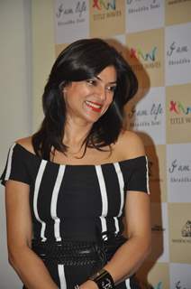 Sushmita Sen at the Reading and Launch of the Book 'I am Life'