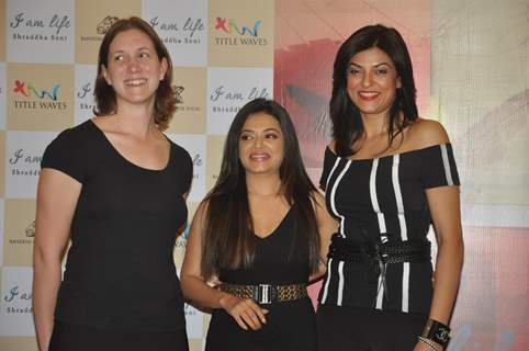 Sushmita Sen at the Reading and Launch of the Book 'I am Life'