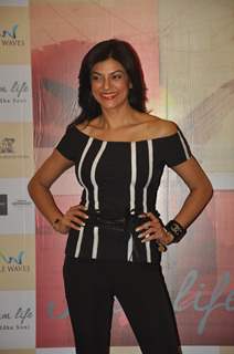 Sushmita Sen at the Reading and Launch of the Book 'I am Life'