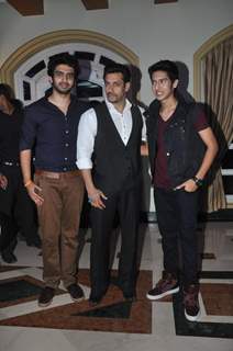 Salman Khan with Armaan Malik at the launch of his New Album